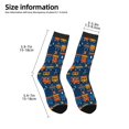 thumbnail image 2 of Honeii Funny Steam Train Print Children's Colorful Socks,Unisex Kids and Toddlers' Cushioned Sock,Kids Athletic Crew Socks,for Everyday Wear and Sports, 2 of 5
