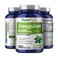 thumbnail image 3 of Suplemento NusaPure Jiaogulan 9000 mg 180 cápsulas vegetarianas, 3 of 7