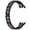Black, variant on Smart Watch Band Metal Replacement Strap Rhinestone Stainless Steel Watch Bracelet Wristband for Fitness Tracker Daily Wear