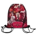 thumbnail image 7 of Hazbin Hotel Drawstring Backpack Sports Gym Sackpack Water Resistant String Bag for Women Men, 7 of 7