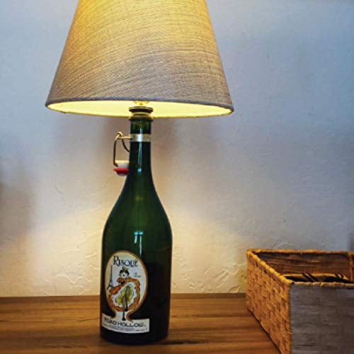 DIY Bottle Lamp Kit - Make a Wine Bottle Lamp or Other Lamps for Bottles  with a Lamp Kit for Liquor Bottle - Lamp Making Kit for Bottle - Whiskey Bottle  Lamp