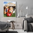thumbnail image 3 of Pintura al óleo por números Perro Gato Doctor Lienzo Obra de arte Cuadro de sala de estar Kit de decoración Hugtrwg Para estrenar, 3 of 9