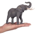 thumbnail image 2 of MOJO African Elephant Realistic International Wildlife Hand Painted Toy Figurine, 2 of 5