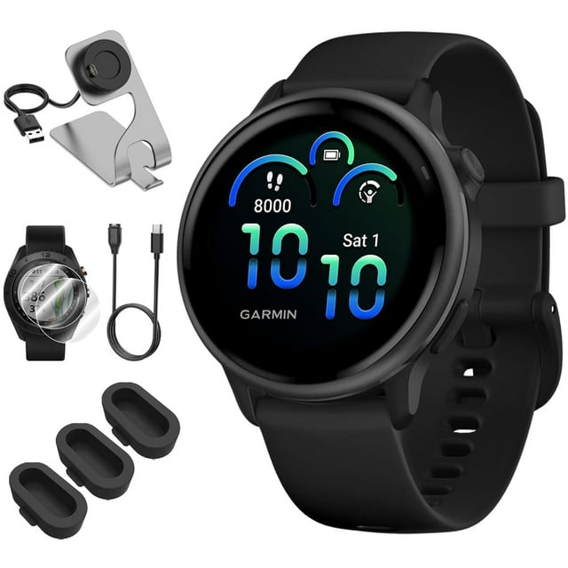 Reloj inteligente Garmin VIVOACTIVE 6 Health & Fitness GPS negro