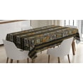 thumbnail image 1 of Ambesonne Zambia Tablecloth Rectangular Table Cover, Grunge, 60"x84", Multicolor, 1 of 3