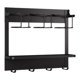 thumbnail image 4 of Organizador de Botellas BLESIY Estante Grande de Metal Negro con 3 Tazas, 4 of 8