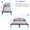 thumbnail image 6 of PVC Frame 2 in 1 Daybed with Side Storage / Practical Seating for Outdoor Areas, 6 of 6