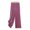 Purple, variant on Womens Pajamas Pants Soft Knit Star Print Ruffle Elastic Waist Wide Leg Loose Sleepwear