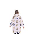 thumbnail image 4 of SUNSIOM Pyjama pour Enfants Couverture Réversible avec Capuche pour Enfants, 4 of 9