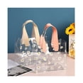 thumbnail image 5 of Bolso Pequeño de PVC Transparente Heldig Forma de Caramelo Bolsa de Regalo para Bodas Cumpleaños, 5 of 5