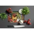 thumbnail image 5 of Sheltie Cozy Christmas Glass Cutting Board Large 12 in x 15 in, 5 of 5