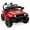 red, variant on CazToi Ride On Truck for Kids, 12V Battery Powered Toy Car with Remote Control, Spring Suspension, LED Headlight and Music, Dual 25W Toddler Electric Vehicles for Girls Boys 2-5
