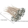 thumbnail image 5 of MILIVIXAY 100pcs 6.0inch ECO 12 Wicks for Soy Candles ,Pre-Waxed and Tabbed ECO Wicks for Soy Candles Making., 5 of 8