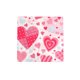 thumbnail image 1 of Decoraciones de la Fiesta de Cumpleaños Día de San Valentín Servilletas Impresas Desechables 16.5x16.5cm Toallas de Cara de Papel Multicolor Decoraciones de la Fiesta Del Té, 1 of 6