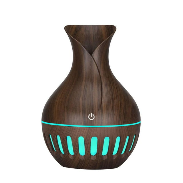 SDNall Diffuseur d'Huiles Essentielles Aromatique LED Arôme Humidificateur d'Aromathérapie