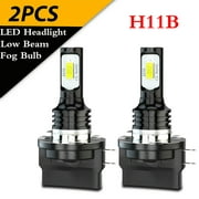 H11b LED Replacement Halogen Headlight Bulb, Pack of 2
