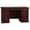 Select Cherry, variant on Bowery Hill Engineered Wood Executive Desk in Split Oak Finish