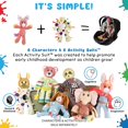 thumbnail image 2 of The Adventure Crew Gemma the Unicorn Plush Comfort / Activity Toy for Newborn and Up | Ultra-Soft, 11.5" Compact Size with Weighted Limbs | Interactive Companion for Early Learning, 2 of 9