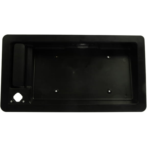 Dorman 80915 Right Rear Cargo Exterior Door Handle for Specific Ford Models, Smooth Black