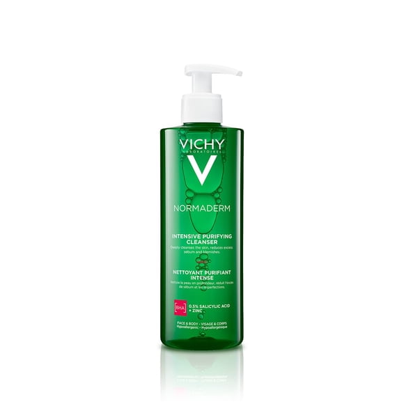Vichy Gel Limpieza Rostro Anti-imperfecciones Normaderm Phytosolution - Reduce brillo e imperfecciones, para piel rasa o propensa al acné