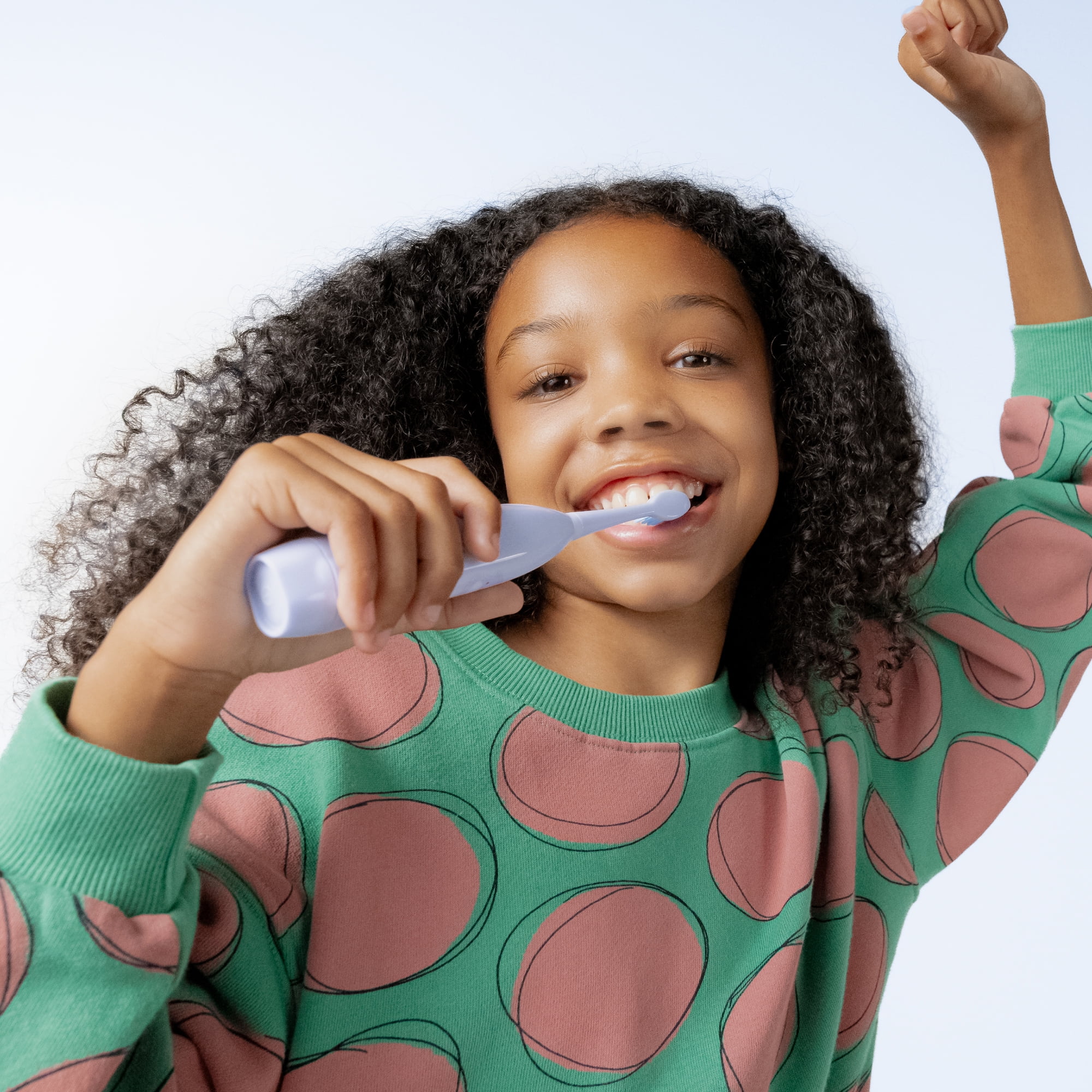 Ordo - Kids Battery Toothbrush Heads - Squishmallows Samir - Blue - 2 Pack