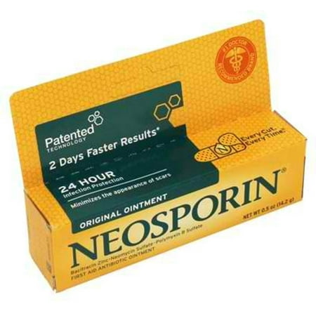Neosporin First Aid Antibiotic Ointment - Tube (Best Antibiotic For Flu)