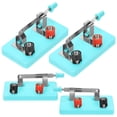thumbnail image 2 of MasteelfCA 4pcs Single Throw Switch Single Pole Switch Physics Electrical Experiment Teaching Aids, 2 of 8
