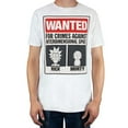 thumbnail image 3 of Rick And Morty Mens Wanted Poster T-Shirt, 3 of 5