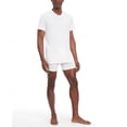 thumbnail image 4 of Camiseta Tommy Hilfiger de algodón con cuello en V para hombre, paquete de 3 unidades, color blanco, 4 of 7