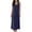 Navy, variant on Miqool Nightgowns for Women Plus Size Long Night Gowns Button Front Lightweight Sleeveless Sleep Dress Victorian Nightdress Ladies Sleepwear XL-5XL