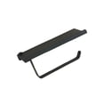 thumbnail image 1 of Bewildely Soporte de papel, estante de almacenamiento para inodoro, accesorios multifuncionales para el hogar, soporte para teléfono, instalación Juegos de accesorios de baño Negro Bewildely HA026856-02, 1 of 6