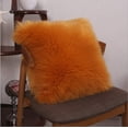 thumbnail image 5 of Square Furry fur (front) Faux (back) pillow 18''x18'' W/Without Insert, 5 of 10