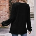 thumbnail image 5 of qucoqpe Womens Long Sleeve Tops Casual Crewneck Tunic Sweatshirts for Legings, 5 of 5