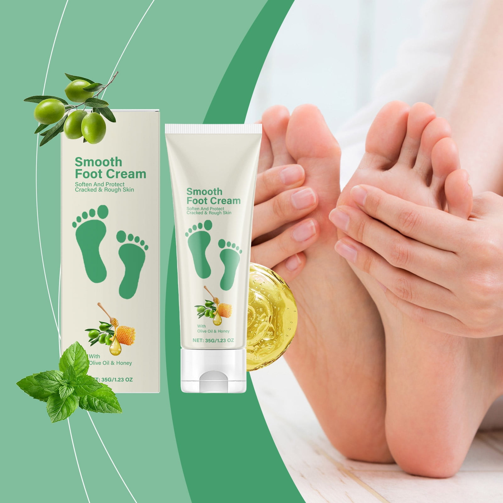 Foot Cream Soften Heels Foot Cream Anti-Cracking Moisturizing Foot