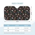 thumbnail image 3 of Bingfone Cute Rabbit And Flower Car Windshield Sunshade,Sun Foldable Sun Shield Sun Visor for Car - Small, 3 of 8