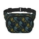thumbnail image 1 of Fotbe Sunflowers Cangurera Cuadrada con Estampado de Doble Capa, Bolsa de Cintura Ajustable Mini para Hombres y Mujeres, 1 of 9