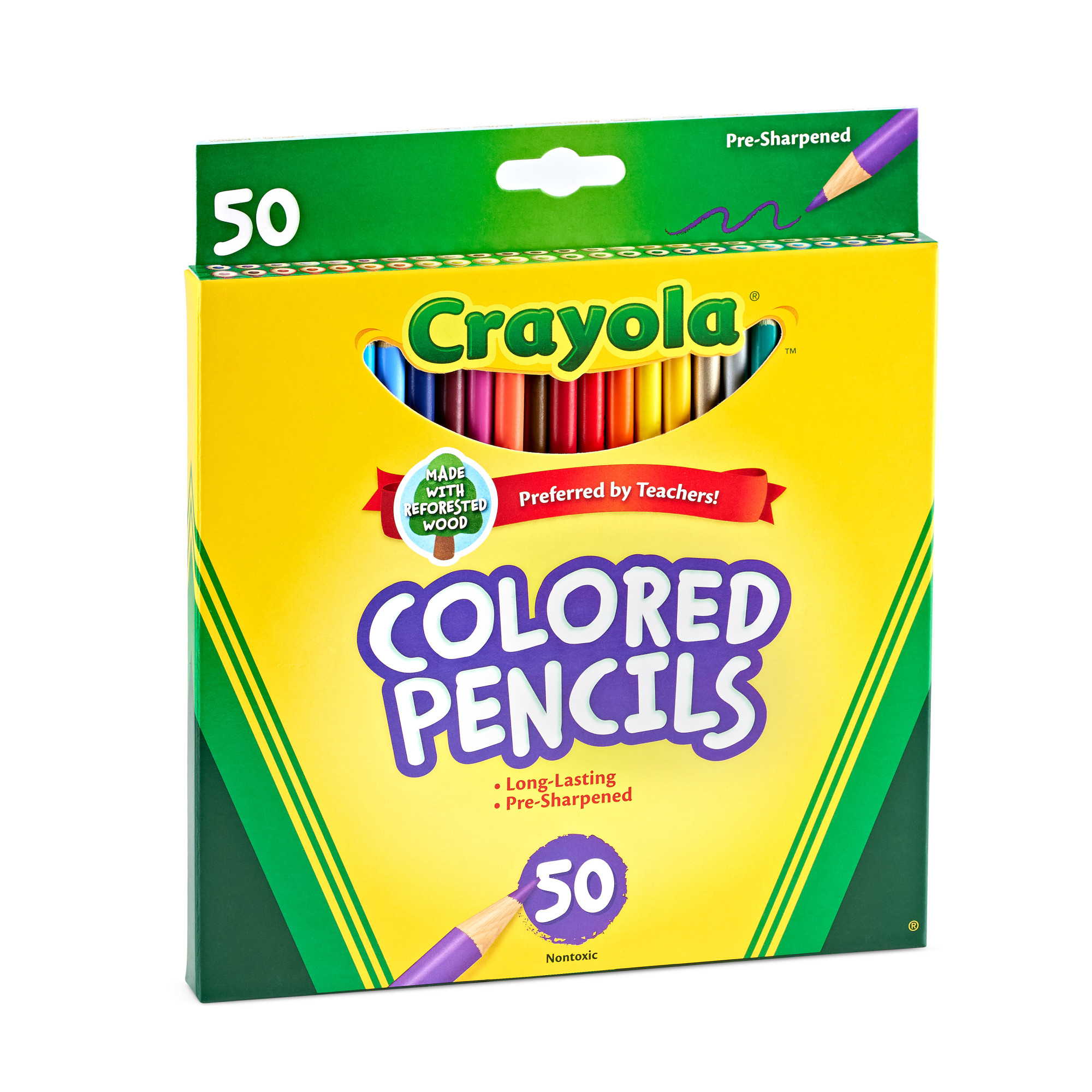 Crayola Colored Pencil Set, 50 Count photo 3