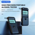 thumbnail image 4 of Alcohol Breathalyzer Tester with LCD Display Portable Accurate Alcohol Detector Breath-Type Alcohol Tester for Home Use, 4 of 5