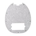 thumbnail image 1 of MERIGLARE Bass Pickguard Anti Scratch Guard Plate 9 Hole Accessory Replacements Protection Hardware Bass Guitar Pickguard Scratch Plate Bright White, 1 of 9