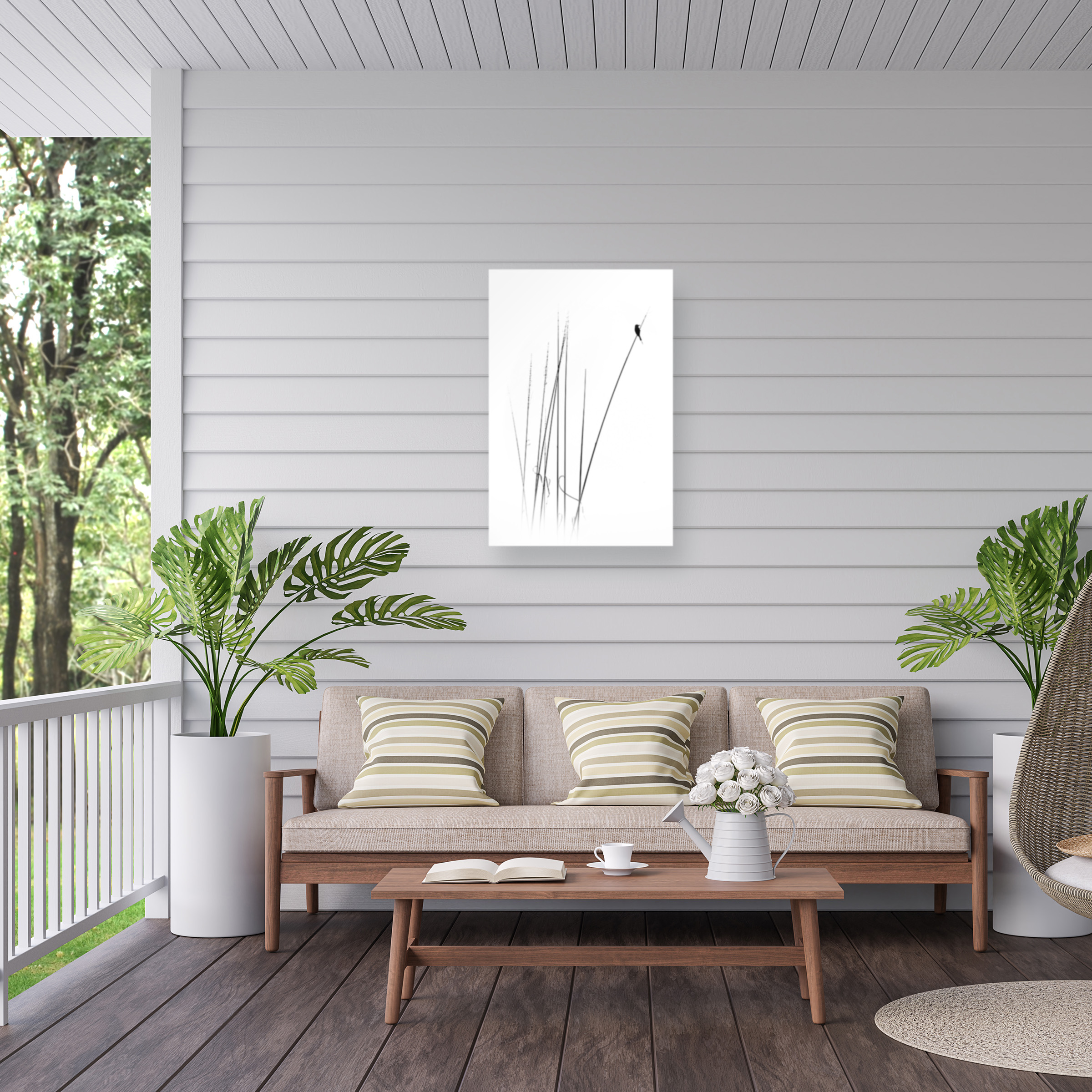 Swapnil 'A Sabbatical' Outdoor All-Weather Wall Decor