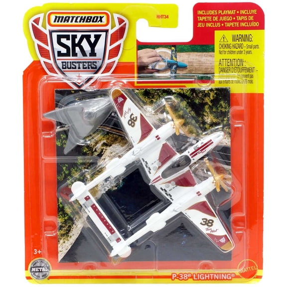 Matchbox P-38 Lightning Diecast Vehicle