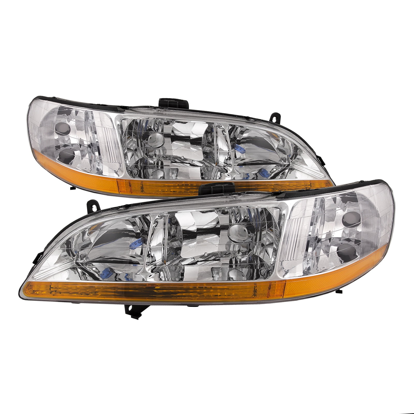DNA Motoring HL-OH-037-SM-CL1 Pair Smoked/Clear Headlight/Lamps For 94-97 Honda Accord DNA Motoring HL-OH-037-SM-CL1 Pair Smoked/Clear Headlight/Lamps For 94-97 Honda Accord