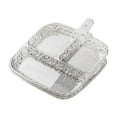 thumbnail image 4 of kowaku 2Pcs Divided Plates Divided Platters with Handle Lightweight Tableware Side Dish Trays for Fruit Kitchen Dipping Sauces Snack Clear, 4 of 9