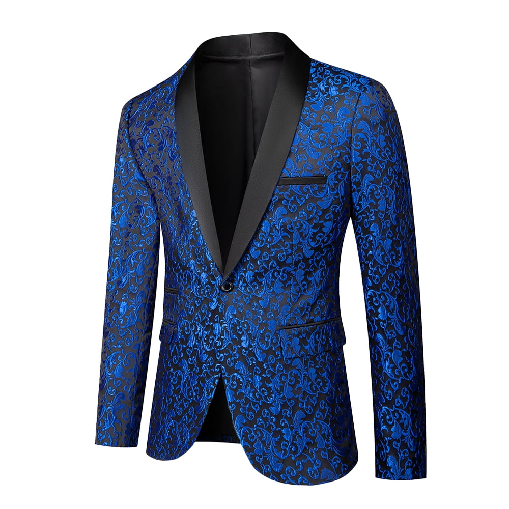 Neil Allyn 7-Piece Formal Tuxedo with Flat Front Pants, Shirt, Royal Blue  Vest, Bow-Tie & Cuff Links. Prom, Wedding, Cruise 