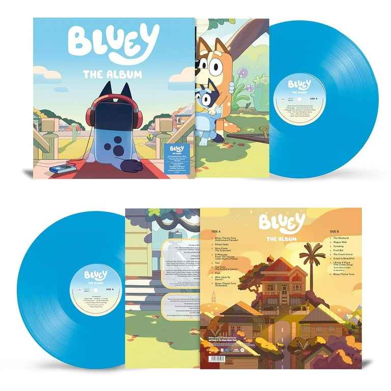 Bluey - Bluey The Album [140-Gram Bluey Colored Vinyl With Poster] - Vinyl