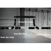 Upgrade Pull Up Bar for Doorway, Max Capacity 440 lbs Chin Up Bar, Portable Upper Body Workout Bar, Strength Training Door Frame Pull-up Bars, Hanging Bar for Exercise, Pullup Bars for Home