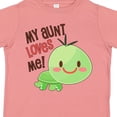 thumbnail image 4 of Inktastic My Aunt Loves Me- Cute Turtle Boys or Girls Toddler T-Shirt, 4 of 5