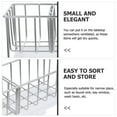 thumbnail image 2 of CTIRCHIU kitchen accessories Storage Rack Blue Baked Enamel Organizing 1Pack, 2 of 4