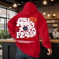 thumbnail image 1 of MHFRRA Sudadera con Capucha, Suave y Cómoda, para Uso Informal, Ligera, Deportiva y para Exteriores Rojo, 1 of 3