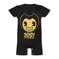 thumbnail image 5 of Bendy And The Ink Machine Baby Boy Girl Short Sleeve Romper Clothing Set Print Cartoon Baby Summer One Piece Jumpsuit, 5 of 8